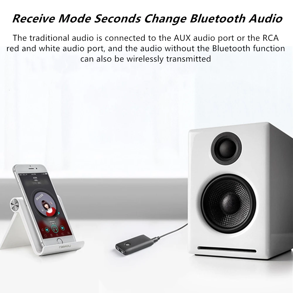 Tebe Bluetooth 5 0 приемник передатчик 2 в 1 беспроводной аудио адаптер 3 мм AUX разъем