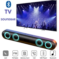 Niye Surround Soundbar Bluetooth 5 0 Home Speaker Wired Computer Speakers Stereo Subwoofer Sound Bar for Laptop Theater