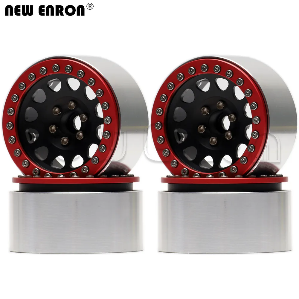 

NEW ENRON 12 Hole 2.2" Alloy 64*51*35 Beadlock Wheels Hub Rim for 1/10 RC Crawler Traxxas Axial SCX10 SCX10 II 90045 RR10 TRX-4