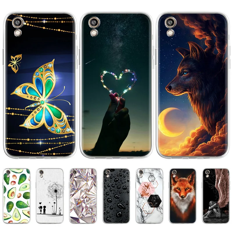 

Case For Huawei Honor 8S Cases Silicon Fashion Bumper On Huawei Y5 2019 Y5 PRIME Honor Play 8 Soft TPU Animal Painted Funda