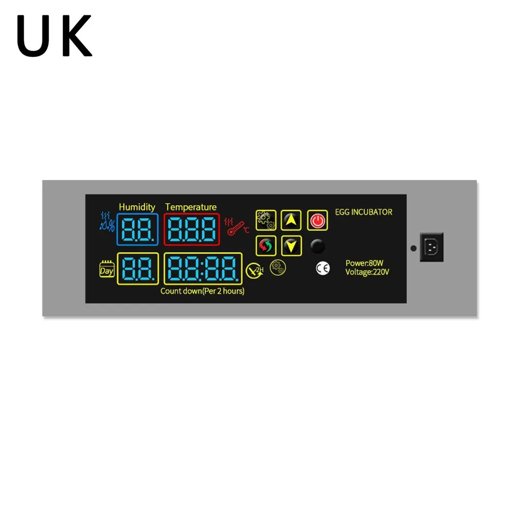 

HTMC-5 Egg Incubator Controller Set DIY Mini Incubator Controller Constant Temperature Eggs Incubation Box Accessories