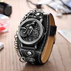 Часы мужскиеженские кварцевые в стиле ретро с ремешком, с тиснением, в подарок