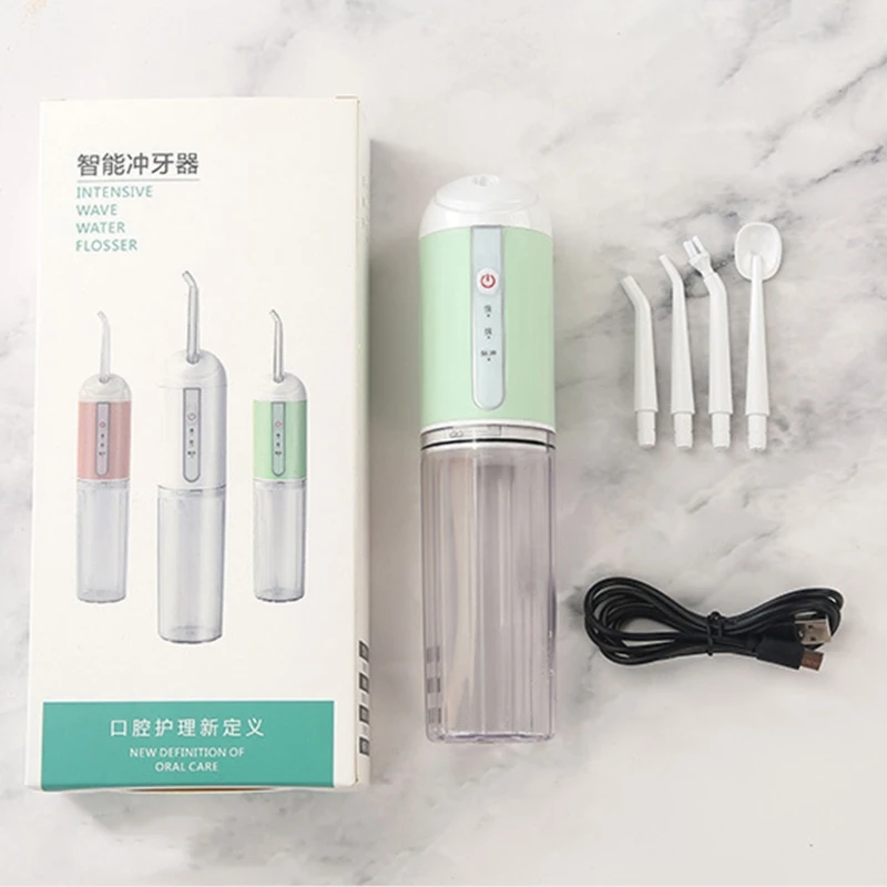 

200ml Portable Electric Oral Irrigator 3 Modes Teeth Cleaning Device Dental Floss Water Flosser Jets USB Charging Drop Shipping