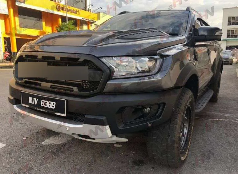 

2016-2019 ABS Plastic Full Body Kits High Performance Raptor Style Front Bumper Kits For Ranger For Car Accessories