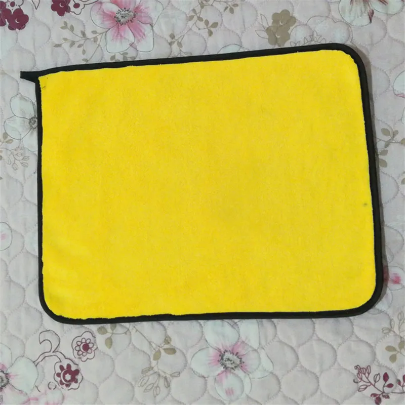 

Microfiber Towels Wash Cleaning Cloths Plush Washing Drying Towel Strong Thick Plush Polyester Fiber Car Cleaning Cloth