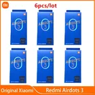 6 шт. оригинальные Xiaomi Redmi AirDots 3 TWS 5,2 Bluetooth игровая гарнитура Новая Redmi AirDots3 беспроводная гарнитура с сенсорным микрофоном
