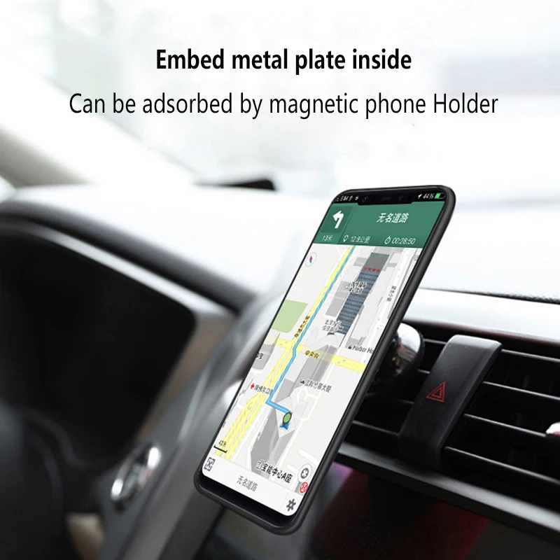 Magnetic Car Holder Case For LG V50 ThinQ V40 Hard PC Cover for LG V50 V30 V20 V10 Ultra-thin Breathable Scrub Case