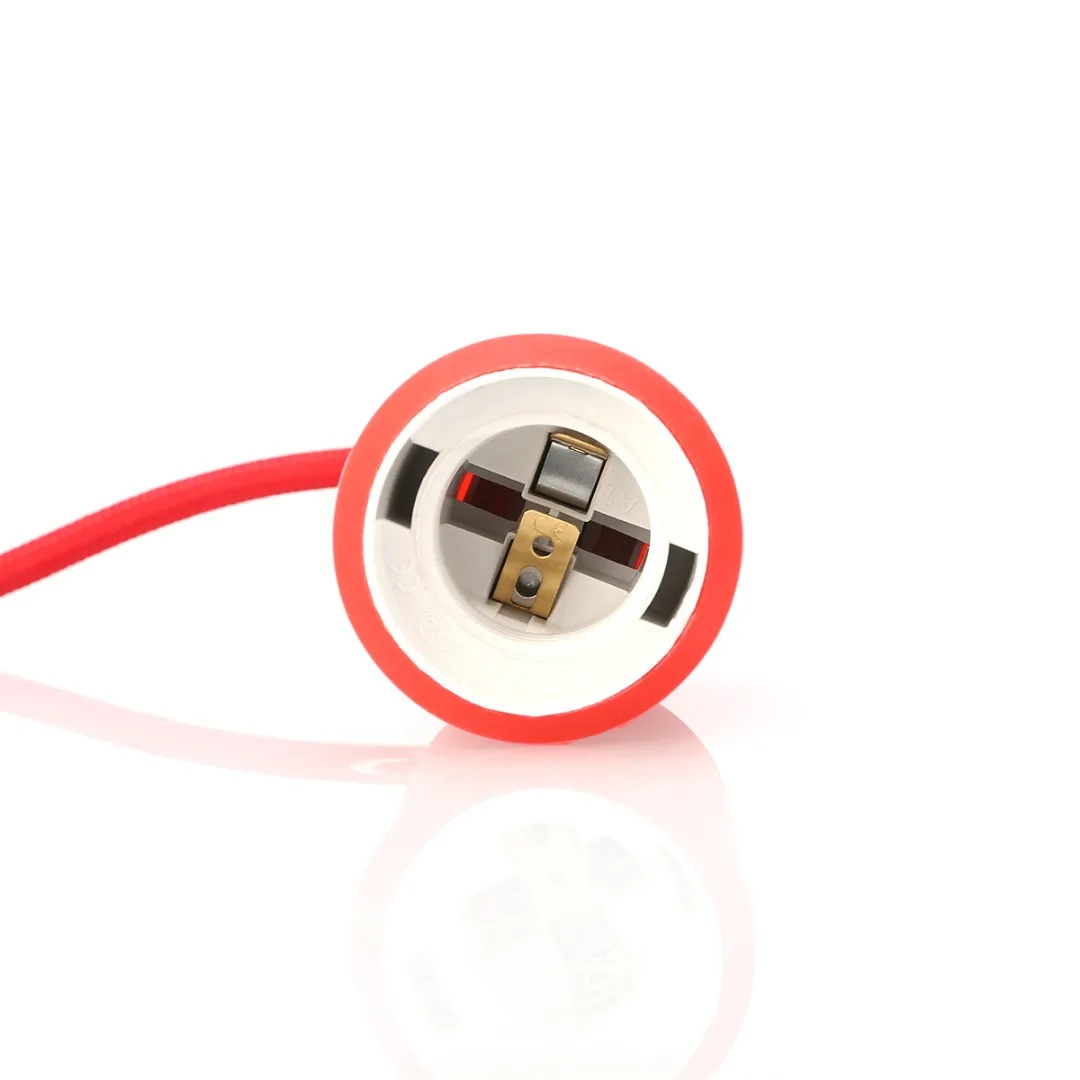 Шнур электрический с американской вилкой и патроном для лампы E26/E27 5 футов 1 м