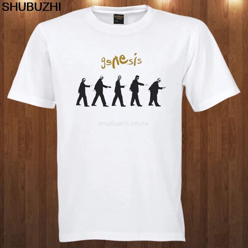 Genesis tee T-Shirt rock band S M L XL 2XL 5XL Phil Collins Garden Wall sbz6311 | Мужская одежда