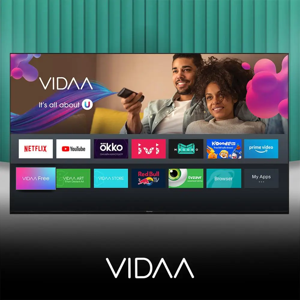 Телевизор 65 дюймов Hisense 4K Smart TV 65A7300F HDR Ultra High Dynamic Range режим Галереи звук DTS Virtual X