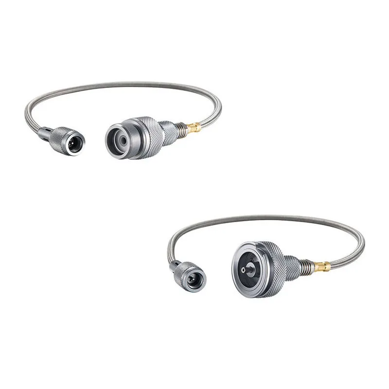 Туристическая горелка из нержавеющей стали газовый удлинитель с резьбой