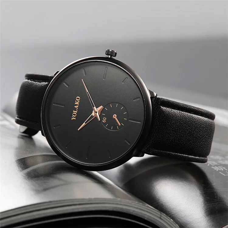 Часы наручные мужские кварцевые в минималистичном стиле модные брендовые