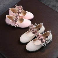 1 2 3 4 5 6 years 2021 fashion flowers for spring dress baby girls beautiful shoes kids sneakers childrens patent leather shoes