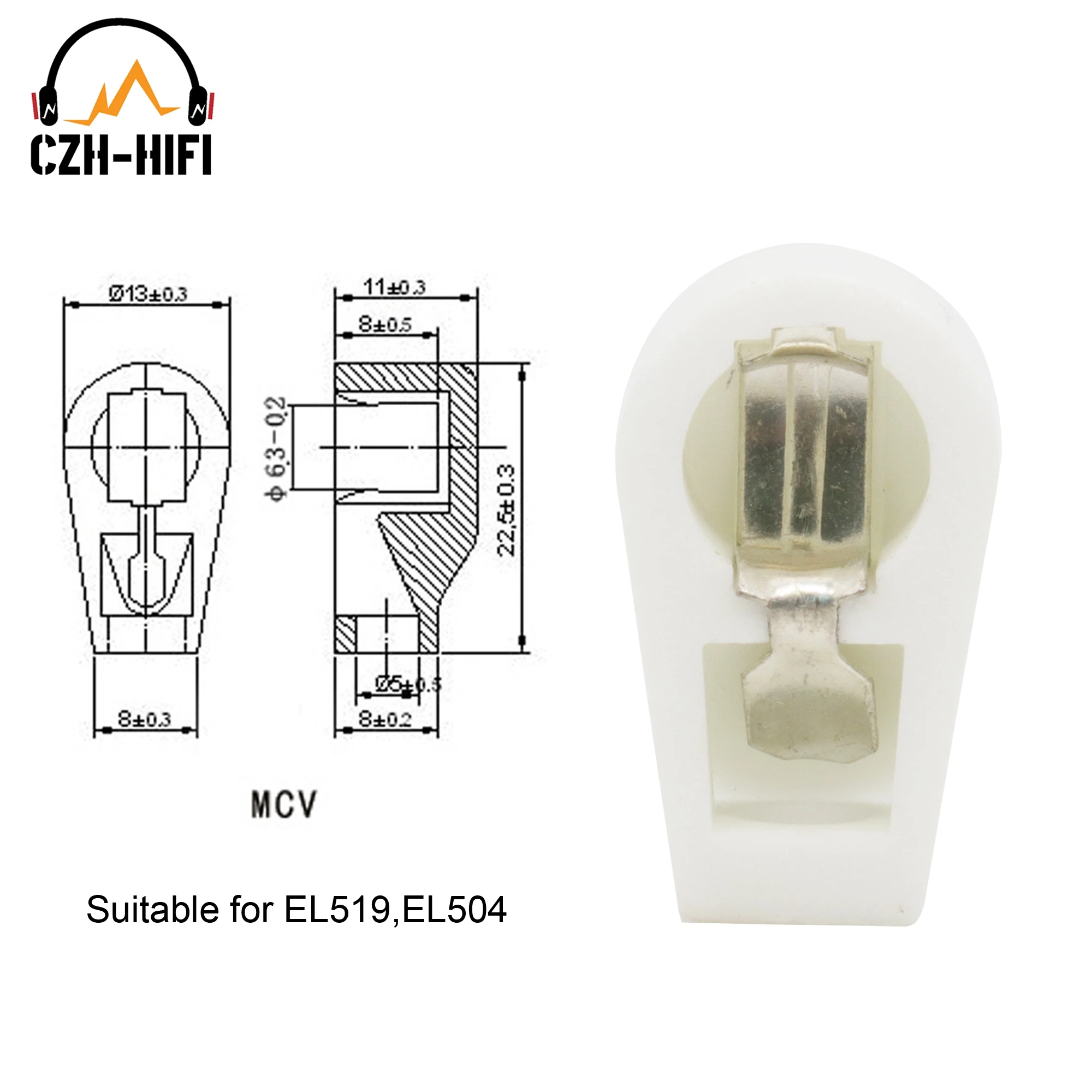 

Керамические анодные колпачки DINWEN для ламп 10 шт