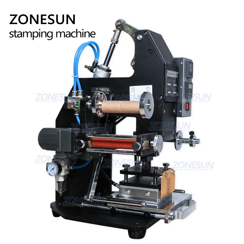 ZONESUN ZS-819K2 пневматическая автоматическая фальцевальная машина для нанесения