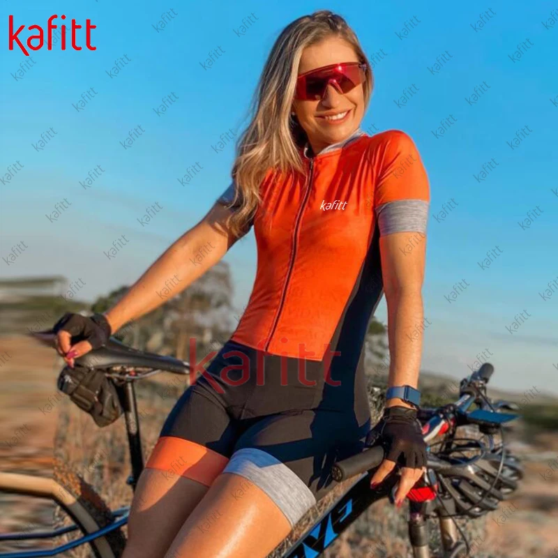 Костюм cafitt Женская толстовка одежда для велоспорта рекламный комбинезон летний
