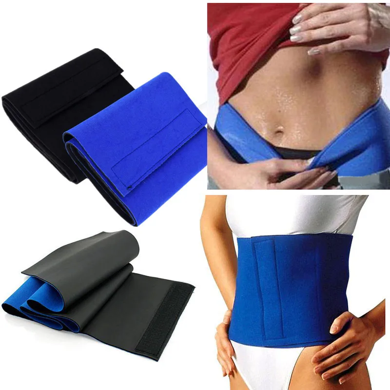 Neoprene Waist Trimmer Sweat Fat Cellulite Body Leg Slimming Shaper Exercise Wrap Belt Body Slimming Belt waist support