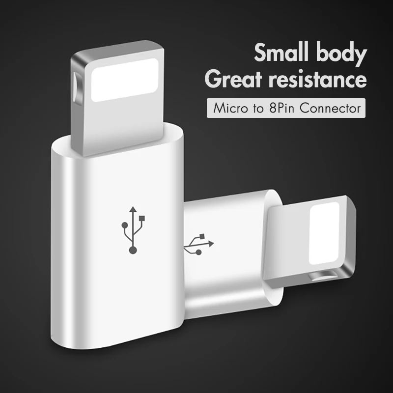 Мини OTG адаптер Lightning/Micro USB для Apple IPhone 11 Pro Max XS MAX XR X 7 8 6S 6 Plus Синхронизация данных