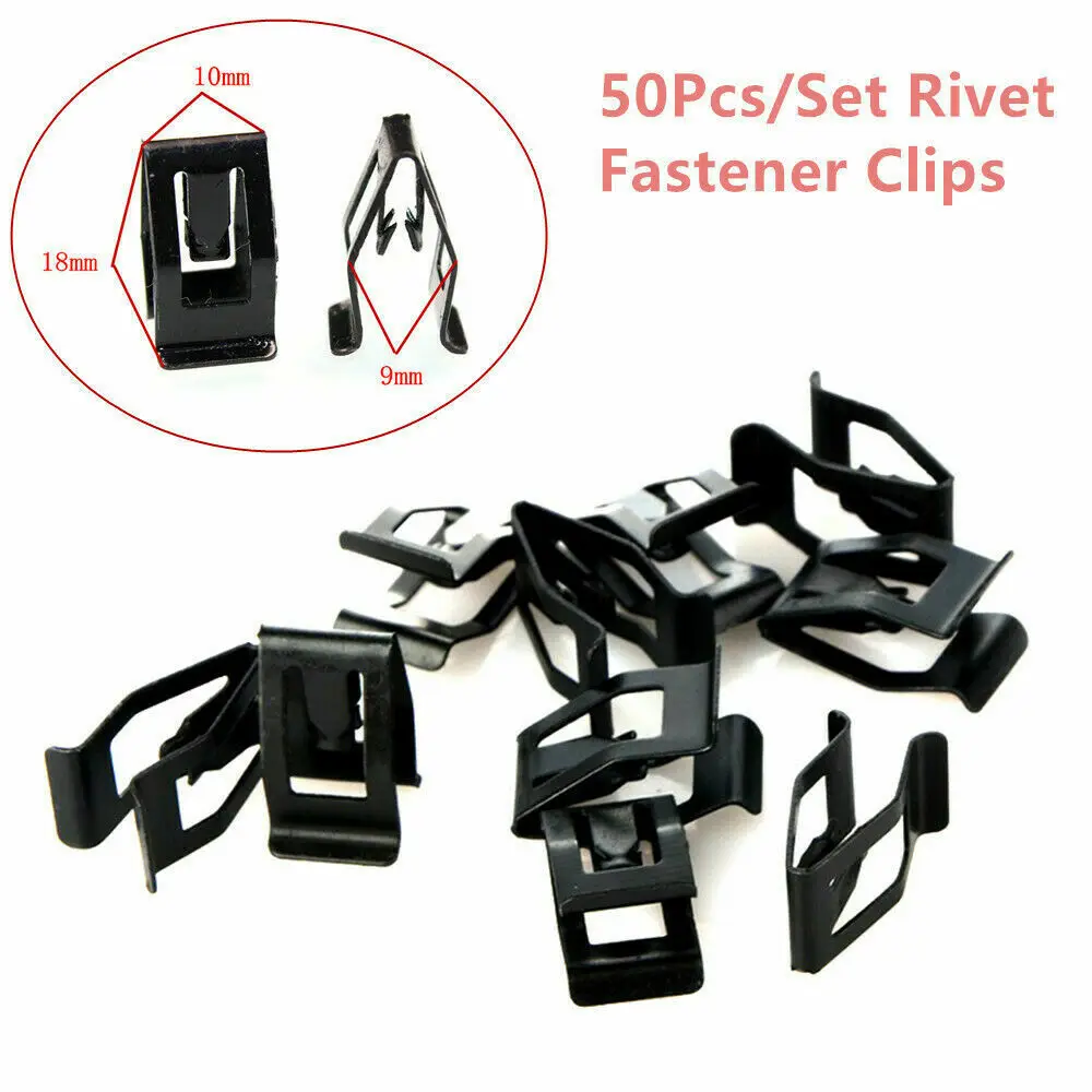 50 шт. Автомобильная консоль приборная панель отделка металлический фиксатор