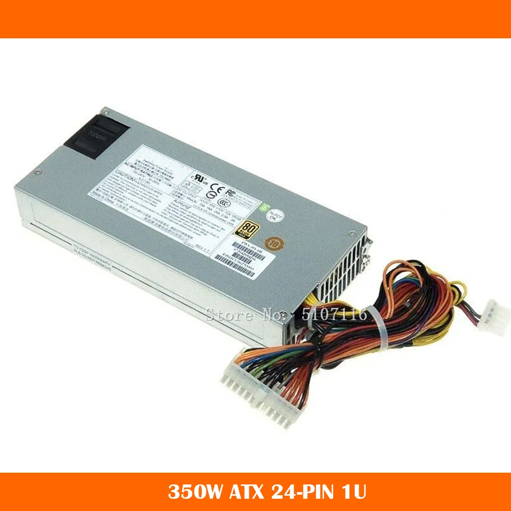 For Server Power Supply PSU PWS-351-1H 350W ATX 24-PIN 1U Will Fully Test Before Shipping