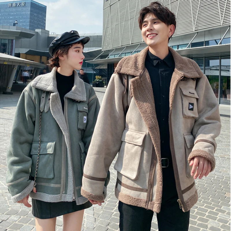 Японская и Корейская зимняя винтажная куртка сафари для мужчин парка теплая