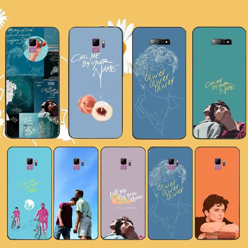 

call me by your name poster Phone Case For Samsung galaxy A S note 10 12 20 32 40 50 51 52 70 71 72 21 fe s ultra plus
