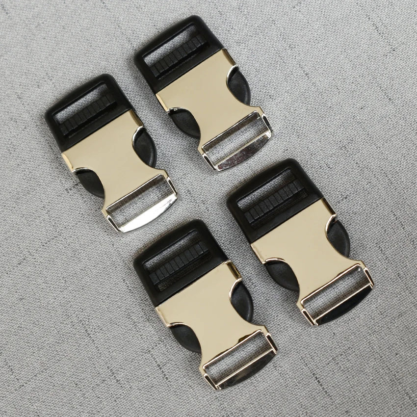 

20 Pcs 20 mm Heavy Metal Release Buckle For Paracord Pet Dog Collar Sewing Diy Accessories Straps Belt Loop Breakaway Hardwar