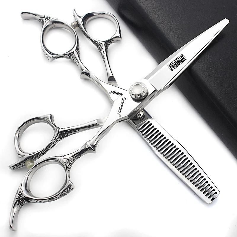 Парикмахерские ножницы профессиональные высококачественные 6 0 дюйма набор для