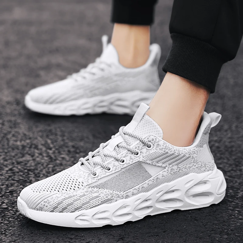 2020 новая сетчатая мужская повседневная обувь ударопрочная легкая дышащая для