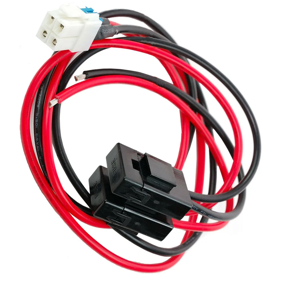4 pin 12AWG 30A 1 м DC коротковолновое Мощность кабель для BMW ICOM IC 7000 7600 Kenwood FT 450/TS 480 радио
