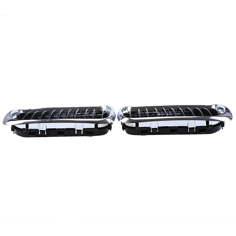 Полухромированная решетка радиатора POSSBAY для BMW 3 Series E36 316g/316i/318i/320i Compact 1996 2001 Facelift|