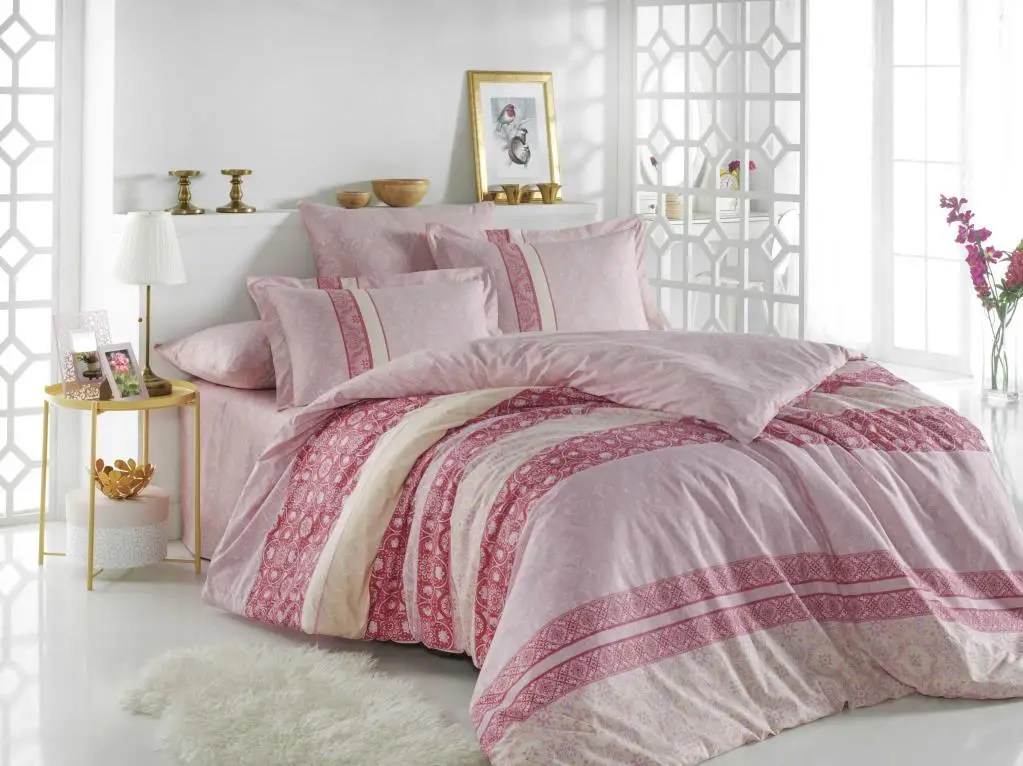 

Hobby Tek Personality Poplin Quilt Cover Set Emma Pink