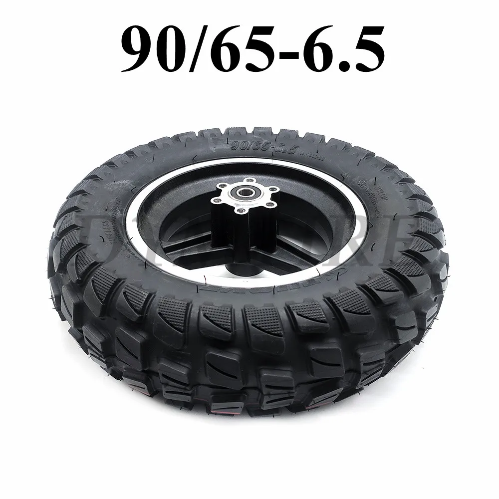 

Good Quality 90/65-6.5tubeless Wheel Tyre 11 Inch Vacuum Tire with Alloy Hub/rim for Electric Scooter Accessories