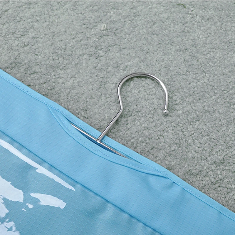 Новый 6 прозрачная двухсторонняя сумка для хранения складная органайзер кошелек