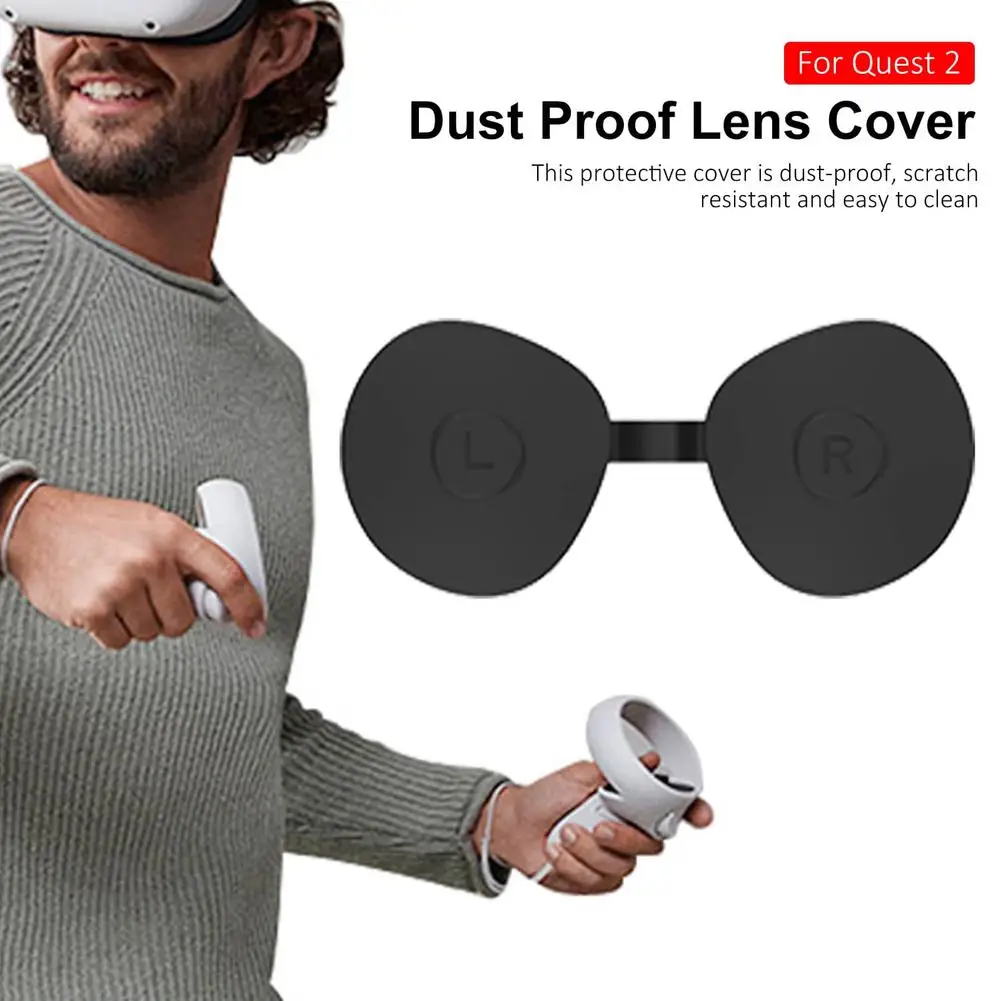 Защитная пленка для объектива Oculus вопросы 2 Пыленепроницаемая Силиконовая Quest