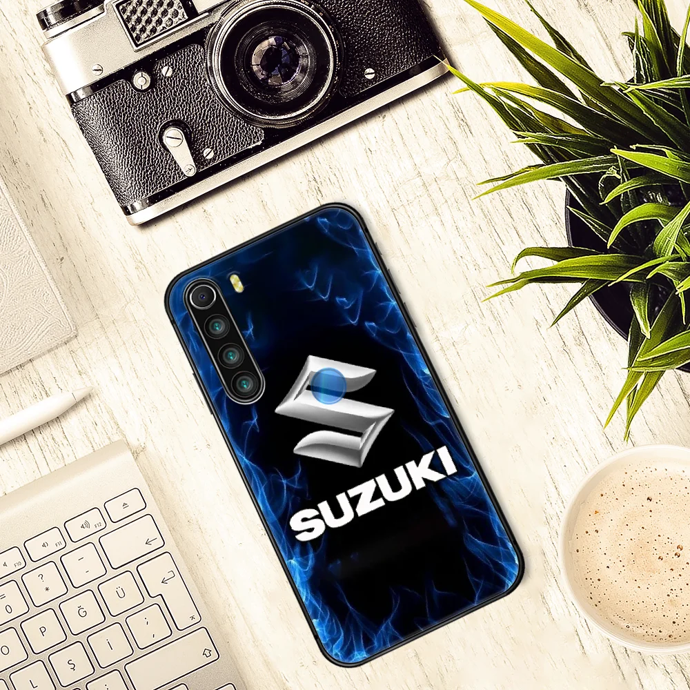 

Suzuki R S Motorcycle Phone Case Cover Hull For XIAOMI Redmi 7 7a 8 8a 9 9a NOTE 6 7 8 8t 9 9s Pro Max 4X black Shell Soft Etui
