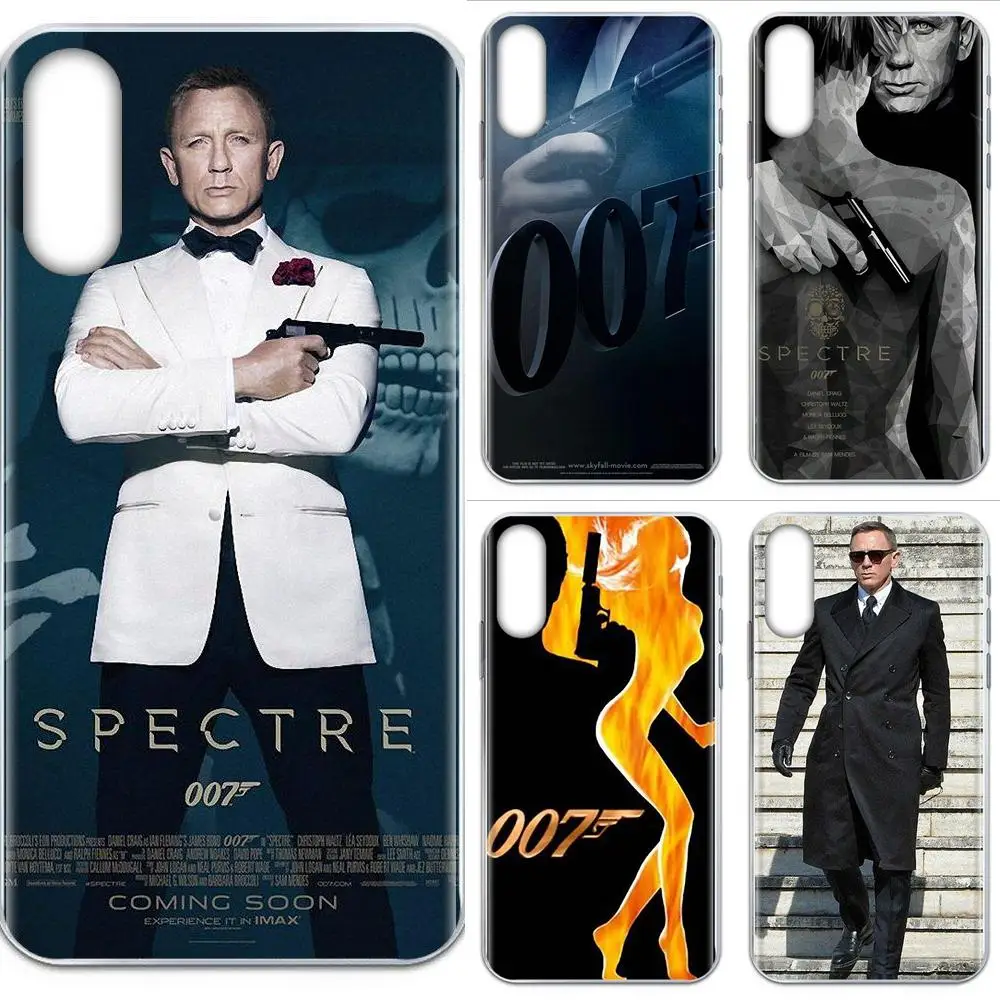 007 Джеймс Бонд спектр Skyfall для Xiaomi Redmi Note 8 8A 8T 10 K30 5G Pro Motorola G G2 G3 G4 G5 G6 G7 Plus Мягкий
