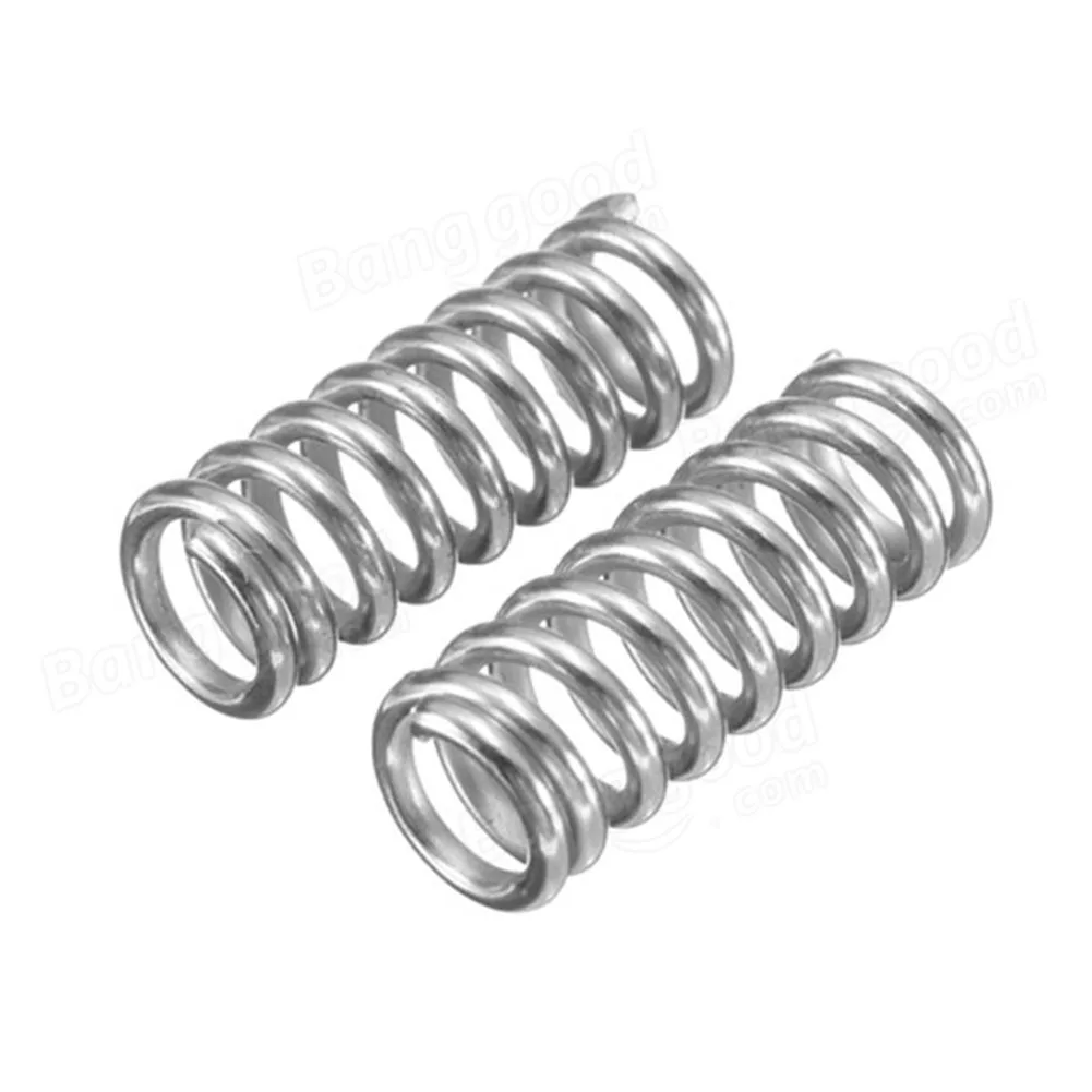 

10pcs Accessories Plating Small 3D Printer Heated Corrosion Resistance Extruder Stainless Steel Hard Professional Spring