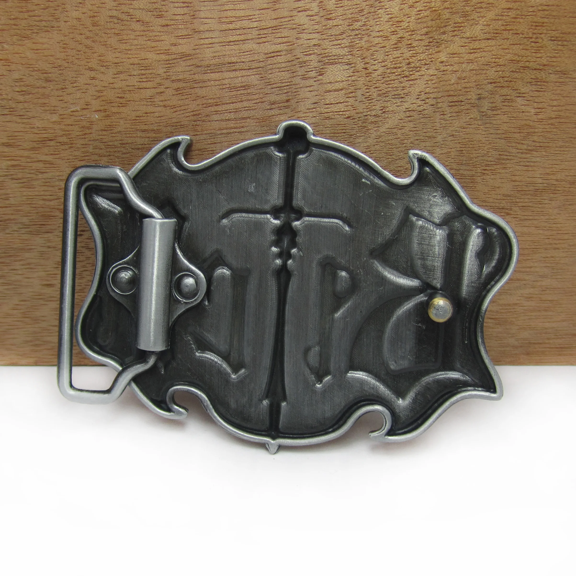 BuckleClub Ретро стиль цинковый сплав крест Череп джинсы подарок ковбойский ремень