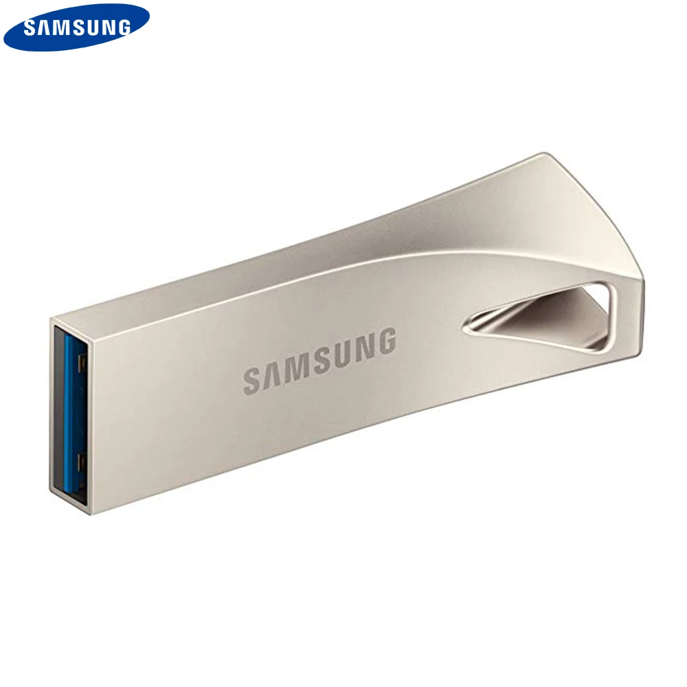 Samsung 100% оригинальная USB 3 1 флэш-приводная шина плюс 32G 64G 128G 256GB Шампань серебро