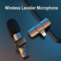 y22 new wireless lavalier microphone portable audio video recording mic for iphone android live game mobile phone camera