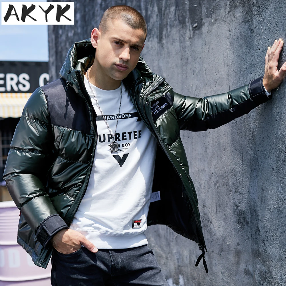 New men's casual cotton coat hooded clothes