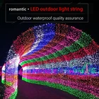 Светодиодная гирлянда, светодиодная Водонепроницаемая небольшая гирлянда со звездами, рождественские украшения для карнавала вечерние, товары для сада и ландшафта