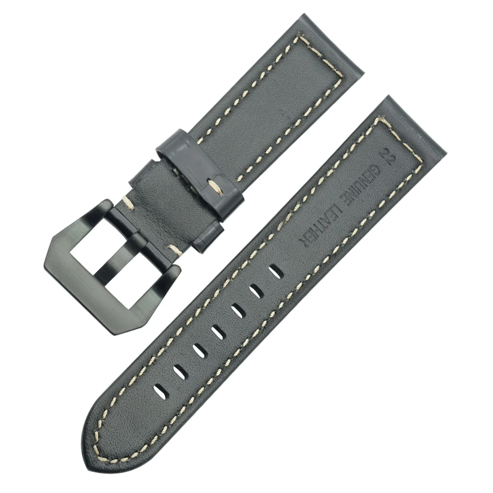 Ремешок для часов ручной работы из натуральной коровьей кожи яркий винтажный