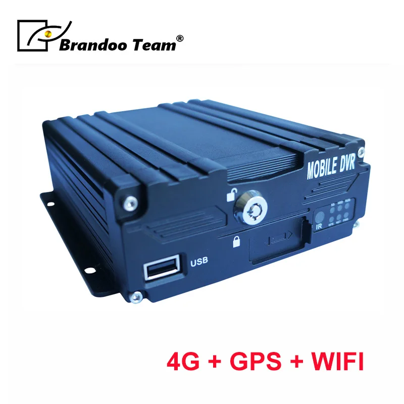 Автомобильный цифровой видеорегистратор для такси автобуса 4 канальный