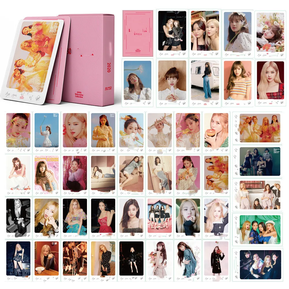 KPOP Album Self Made Paper Lomo Card Photo Poster HD Photocard 54pcs/Set Summer Diary Fans Collection | Канцтовары для офиса и