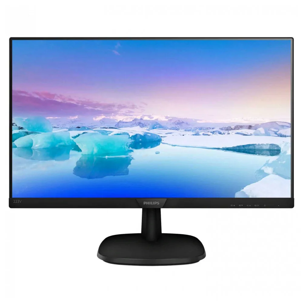 Монитор Philips 223V7QHAB (00/01) 21.5'' (FHD) IPS GLARE 250cd|m2 Black | Компьютеры и офис