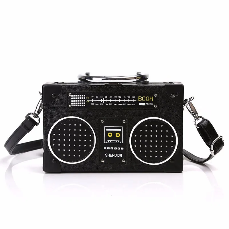 

2021 Messenger Bag Radio Box Bag Shoulder Bag Recorder Box Female Bag Dropshipping