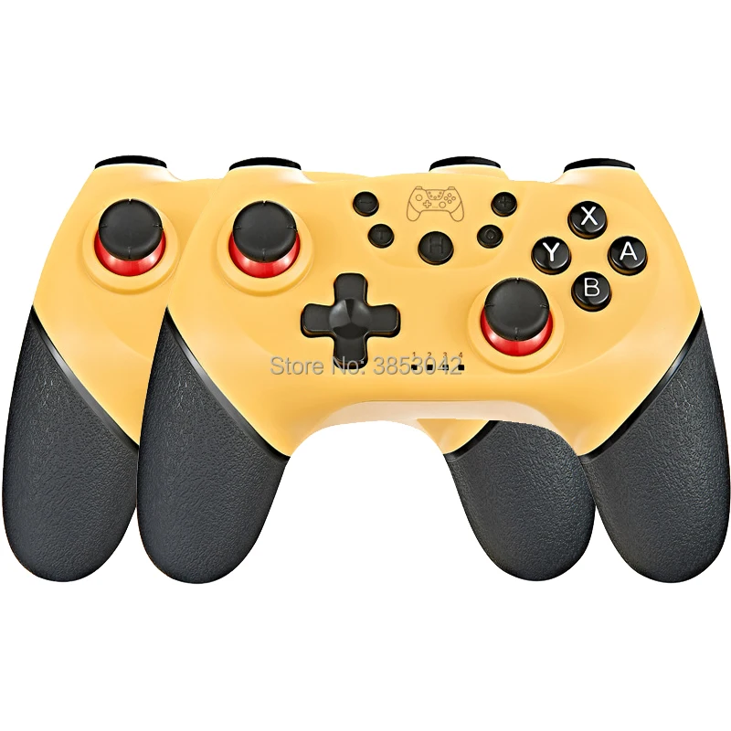 2pc YE 2 шт./1 шт. беспроводной Bluetooth контроллер для kingd Switch Pro геймпад для kingdoswitch аксессуары для игр - Цвет: 2pc YE