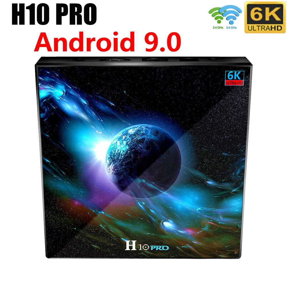 

интеллектуальный корпус 4G + 32G 2.4G / 5G двойной Wifi 6K H.265 Медиаплеер